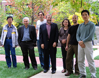(left to right): Ju Lu, Jeff W. Lichtman, Jean Livet, Joshua R. Sanes, Tamily A. Weissman, Ryan W. Draft, Hyuno Kang